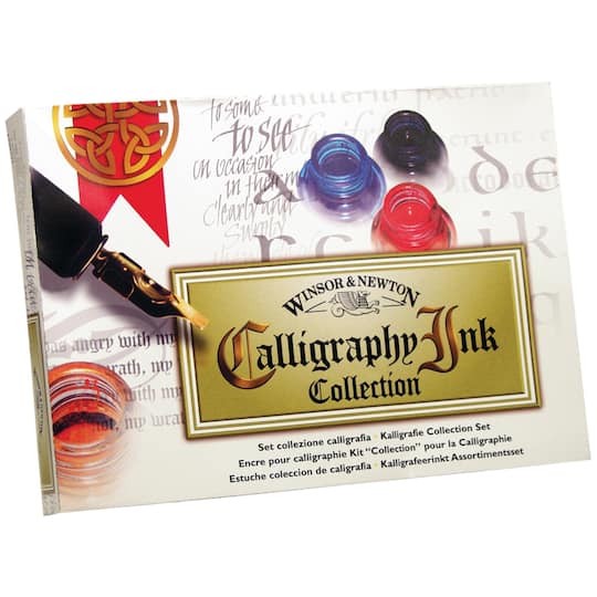 6 Pack: Winsor &#x26; Newton&#xAE; Calligraphy Ink Collection Set